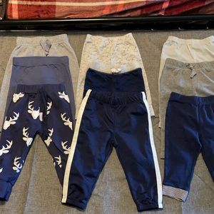 12 mo jogger pants bundle